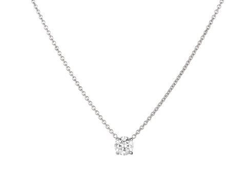 50pt Floating Diamond Pendant