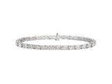 9.45ct Oval Diamond Tennis Bracelet