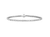 7.87ct Oval Diamond Tennis Bracelet