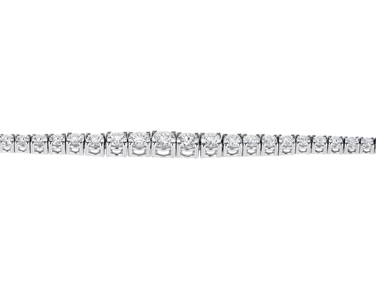 Graduated Tennis Necklace | Grand