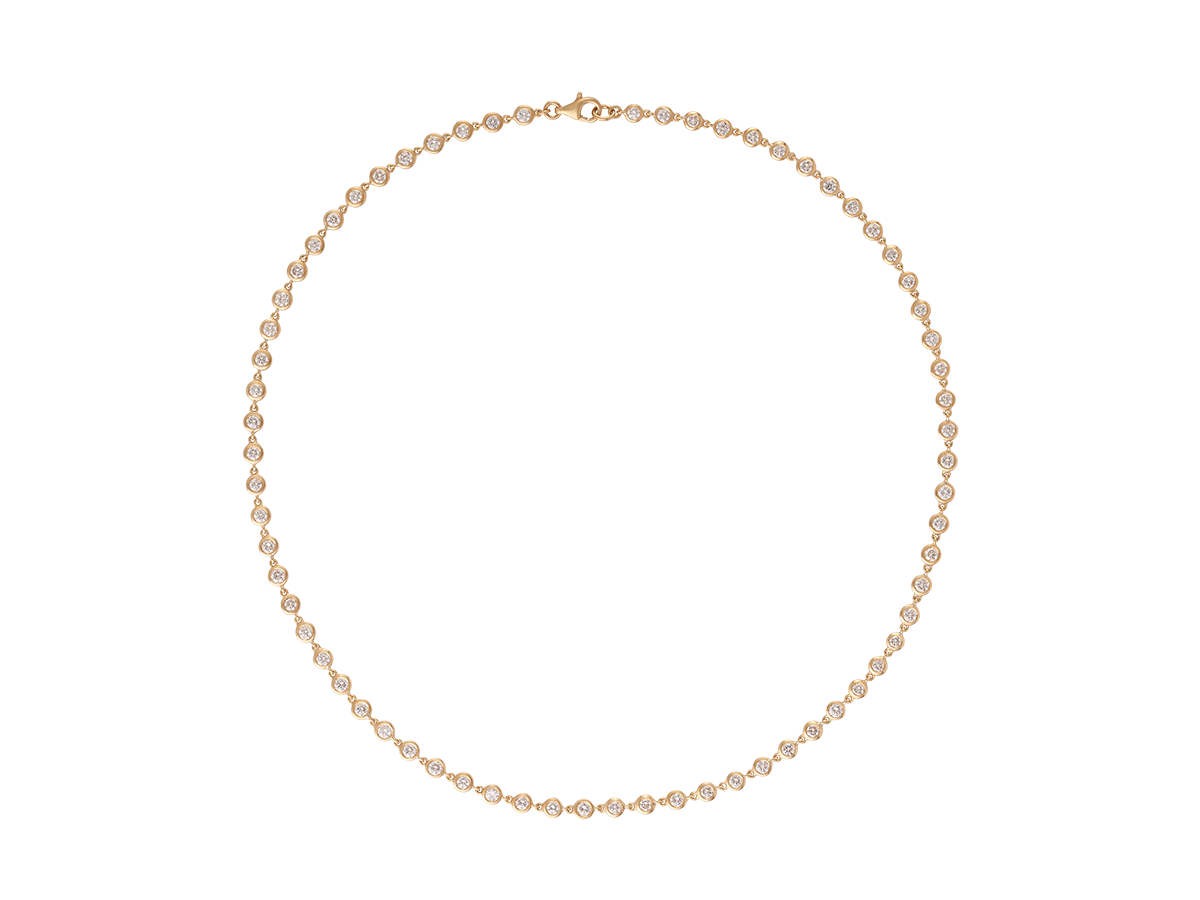 5ct Diamond Tennis Necklace