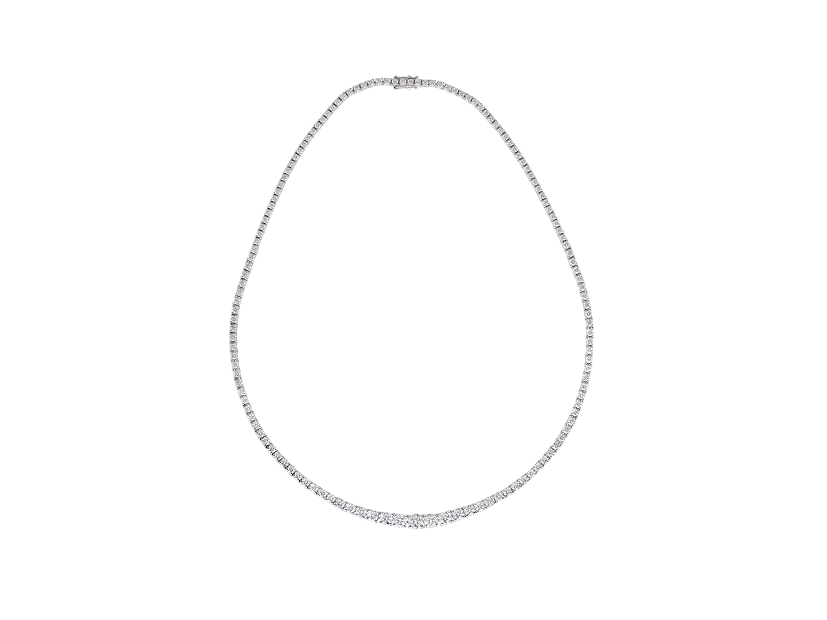 Graduated Tennis Necklace | Grand