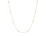Diamond Chain Necklace | Yellow
