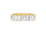 2.13ct Emerald Cut Eternity Band