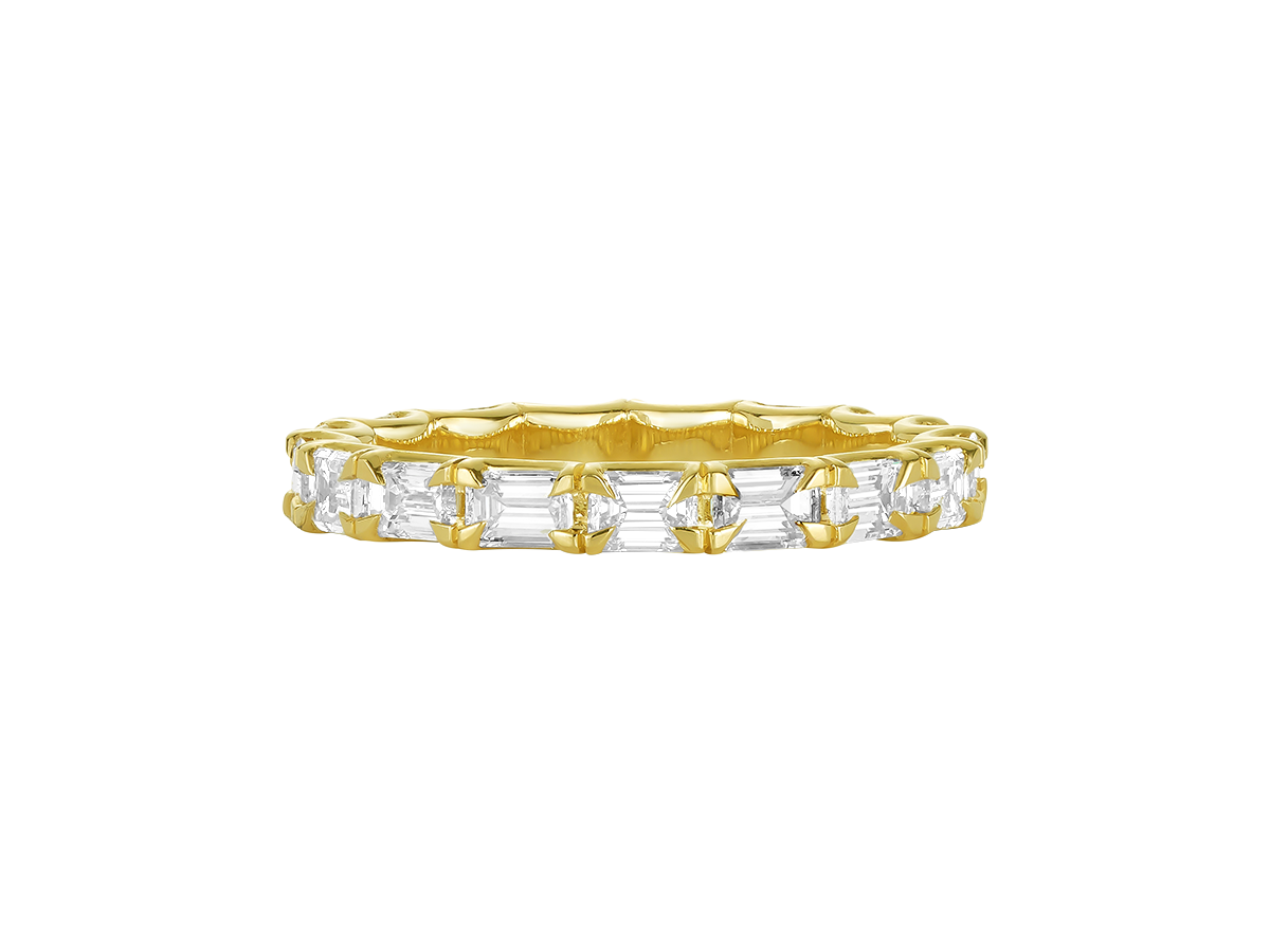 Emerald Cut E-W Full Band