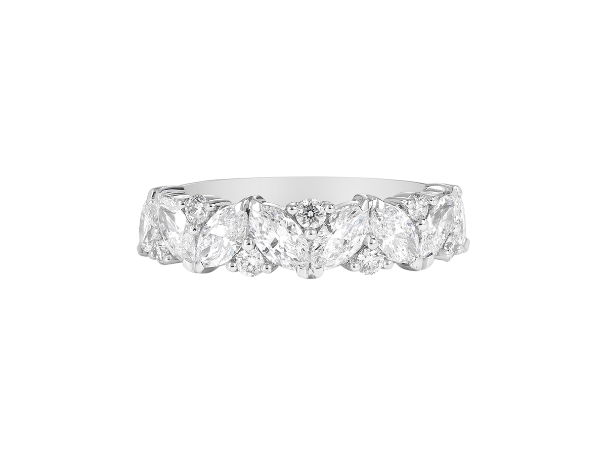 Marquise Diamond Cluster
