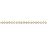 Diamond Bezel Tennis Necklace in 18ct Yellow Gold