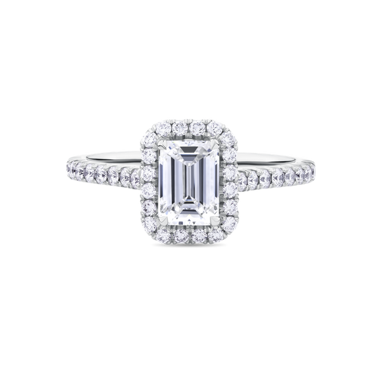 AG.22 | Diamond Halo Engagement Ring