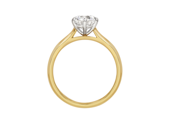 Round Brilliant Cut Diamond Engagement Ring