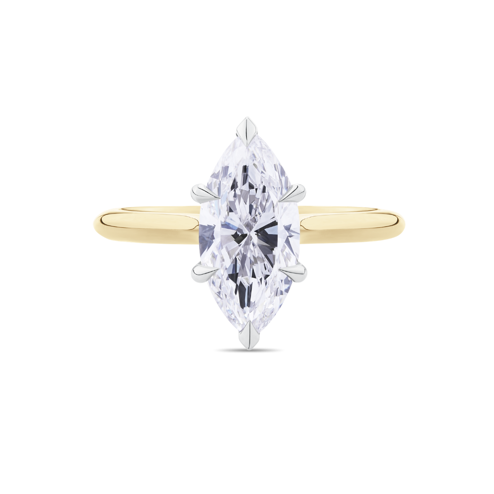 2ct Marquise Diamond Engagement Ring