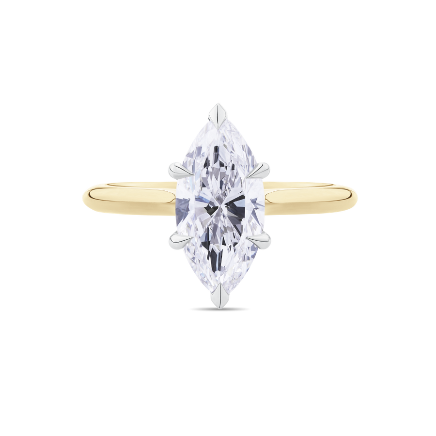 2ct Marquise Diamond Engagement Ring