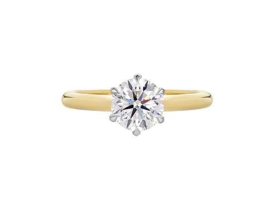 Round Brilliant Cut Diamond Engagement Ring