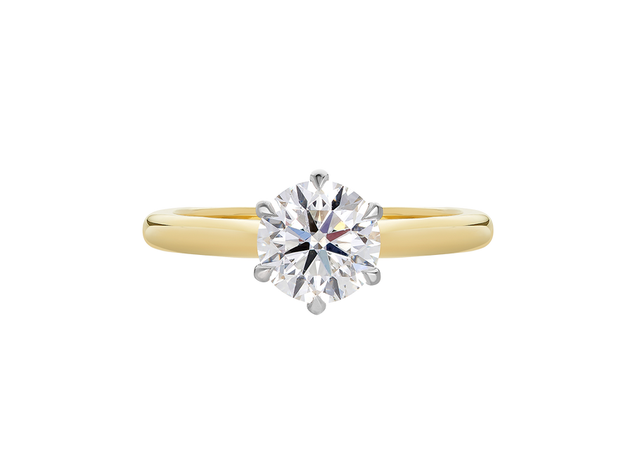 Round Brilliant Cut Diamond Engagement Ring