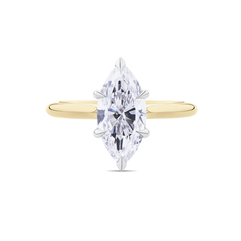 2ct Marquise Diamond Engagement Ring