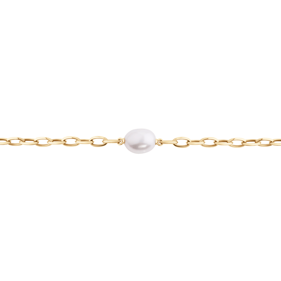 Keshi Pearl Chain Bracelet