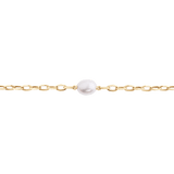 Keshi Pearl Chain Bracelet