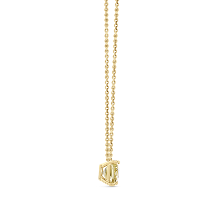 4.78ct Yellow Sapphire Pendant Necklace in 18ct Yellow Gold