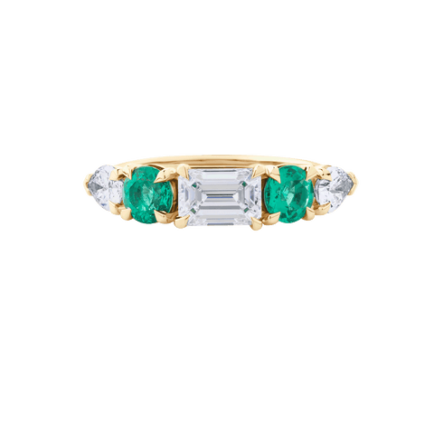Emerald and Diamond Band