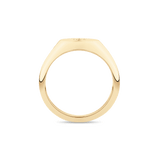 Star Diamond Signet Ring