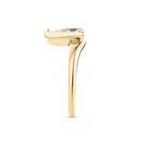 Handmade Wave Engagement Ring