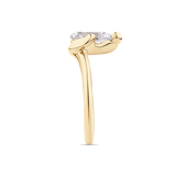 Handmade Wave Engagement Ring