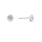 Bezel Diamond Studs