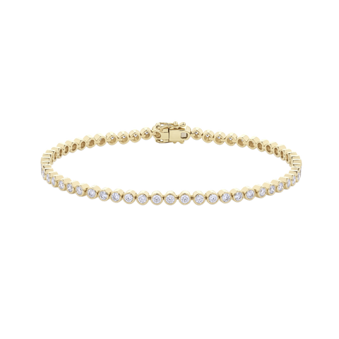 2.20ct Diamond Tennis Bracelet in 18ct Yellow Gold