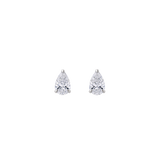 0.30ct Pear Diamond Studs in 18ct Gold