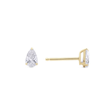 0.60ct Pear Diamond Studs in 18ct Gold
