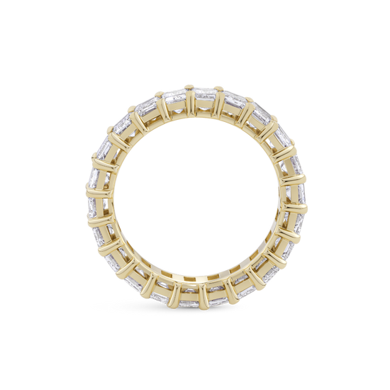 Emerald Cut Diamond Eternity Band