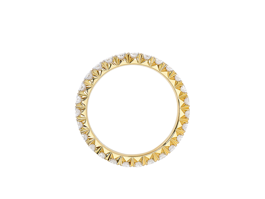W.21 | Fishtail Diamond Wedding Band