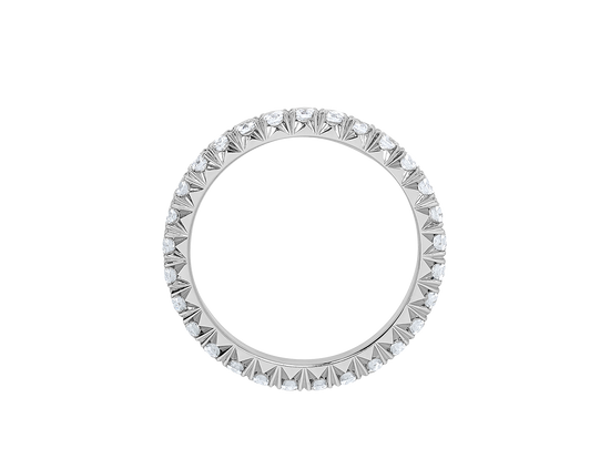 W.21 | Fishtail Diamond Wedding Band