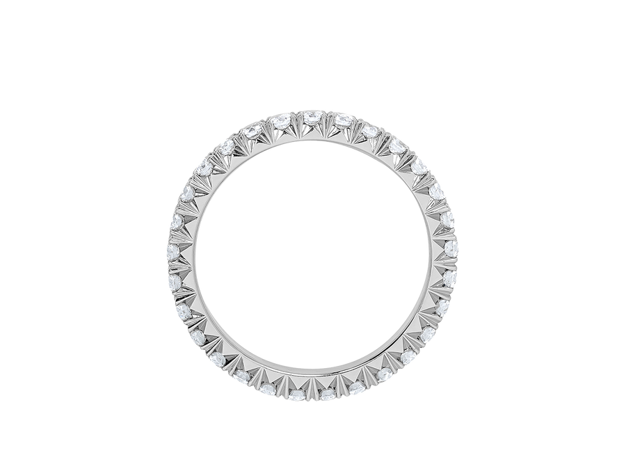W.21 | Fishtail Diamond Wedding Band
