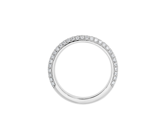 W.22 | Pave Set Diamond Wedding Band