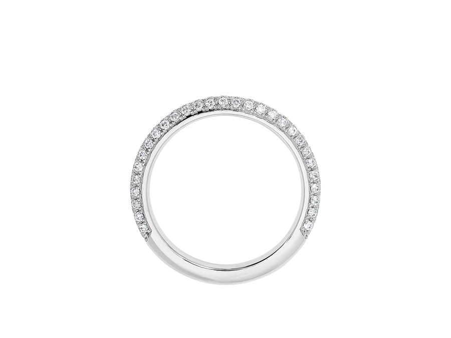 W.22 | Pave Set Diamond Wedding Band