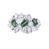 Tourmaline and Diamond Signature Cluster