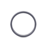 Tantalum Mens Wedding Band with 9ct Rose Gold