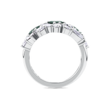 Tourmaline and Diamond Signature Cluster