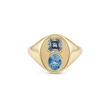 Personalised Gemstone Signet Ring
