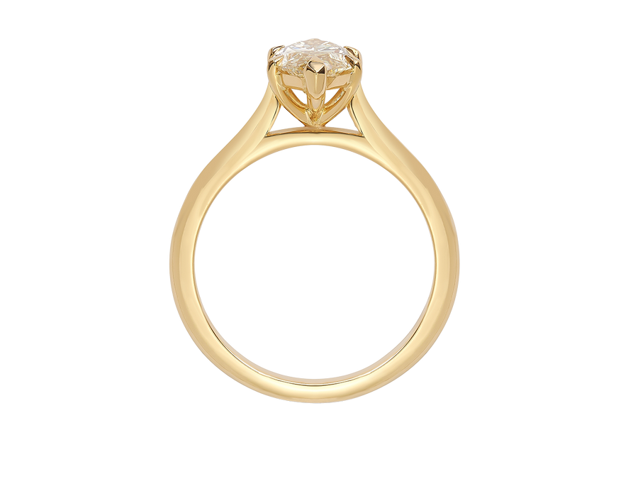 Marquise Champagne Diamond Ring