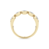 Bezel Set Round Diamond Eternity Band