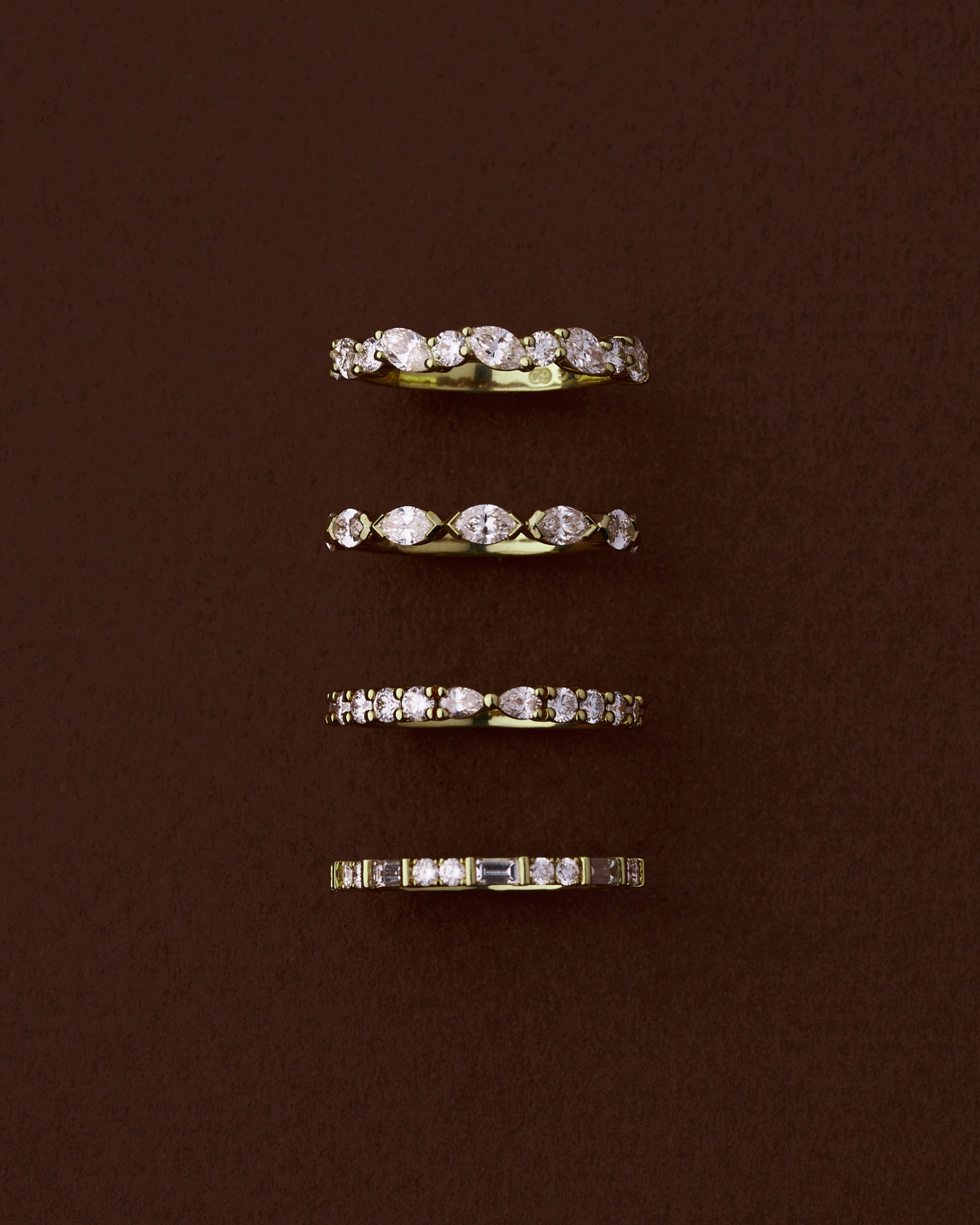 W.17 | Marquise Diamond Wedding Band