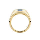 Personalised Gemstone Signet Ring