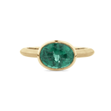 Oval Emerald Ring