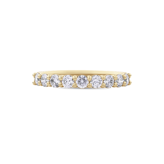 Double Gallery Diamond Eternity Band