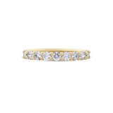 Double Gallery Diamond Eternity Band