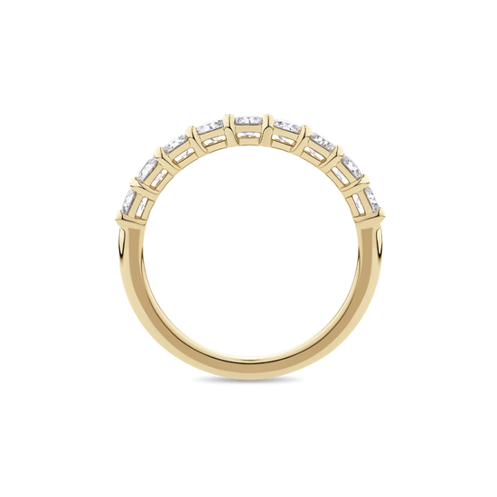 Double Gallery Diamond Eternity Band