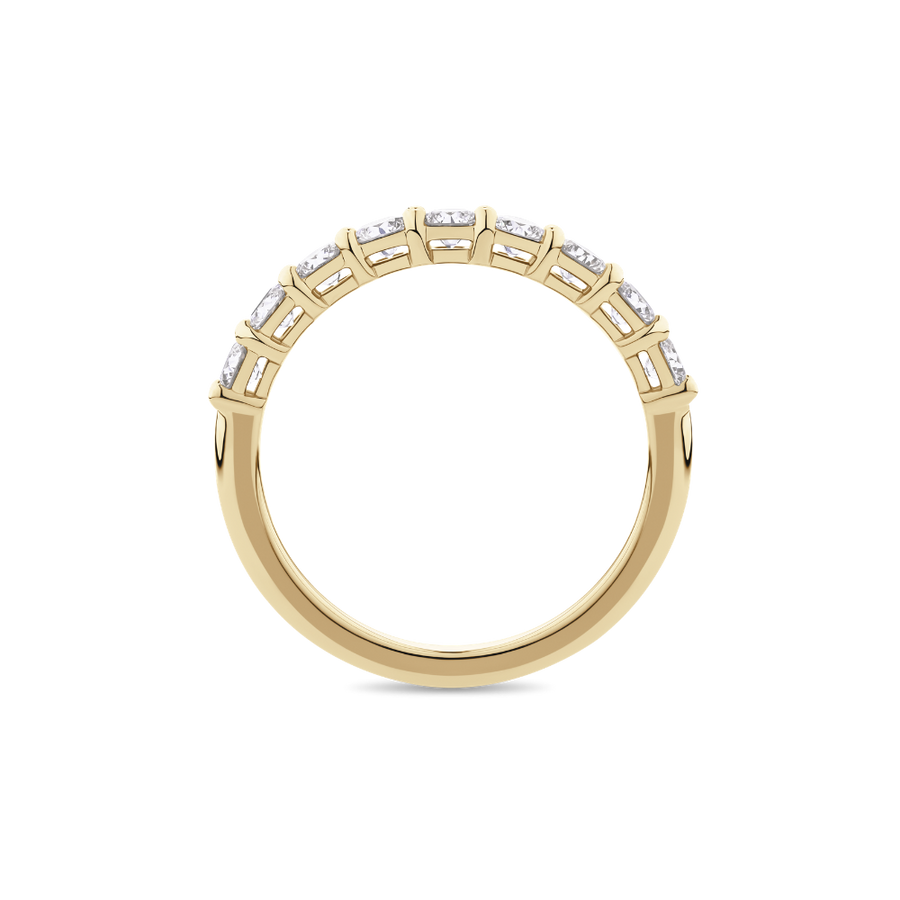 Double Gallery Diamond Eternity Band