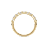 Double Gallery Diamond Eternity Band