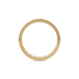 Mens Diamond Set Wedding Band in 18ct Yellow Gold